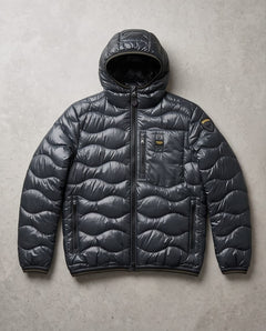 BLAUER Piumino Corto Uomo Wave Horizon Shield