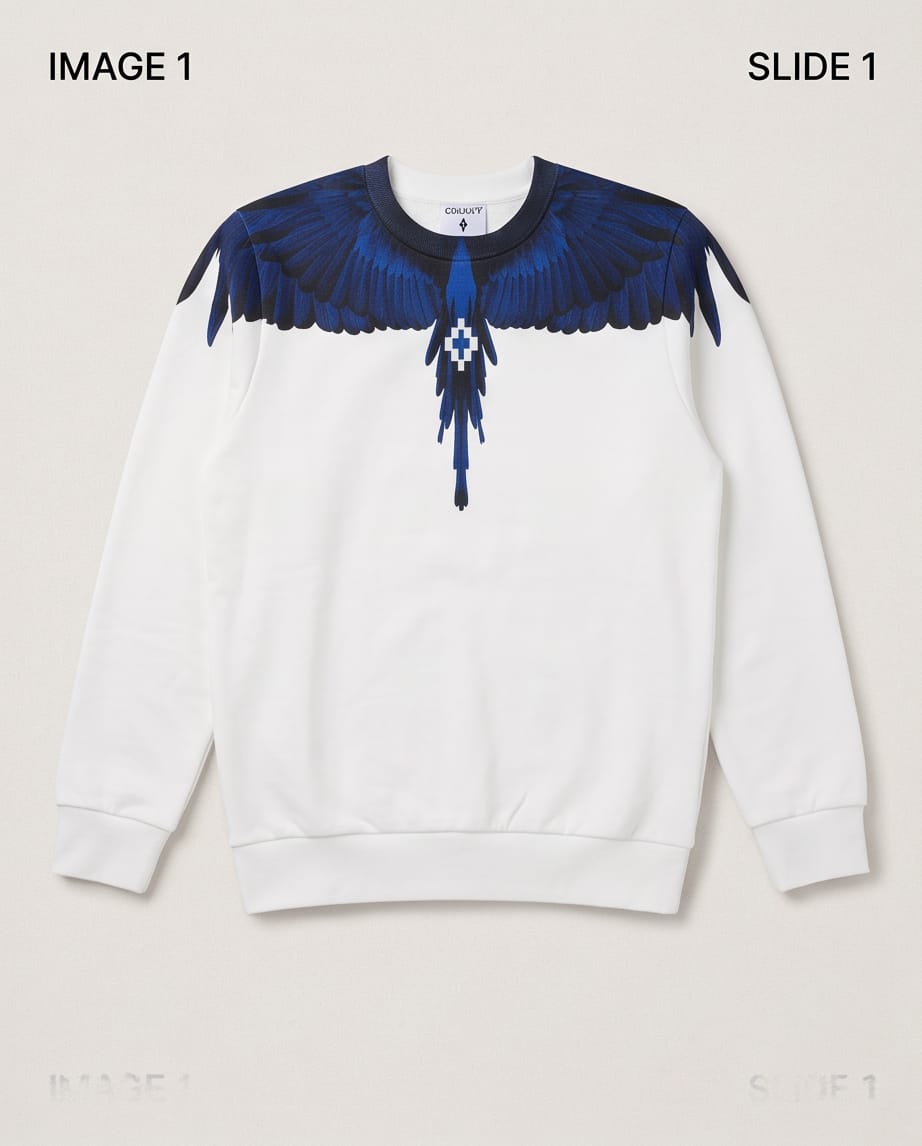 MARCELO BURLON Sweatshirt Infernal Ascension