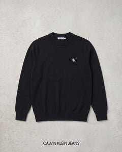 CALVIN KLEIN Maglione Girocollo Logo Ricama