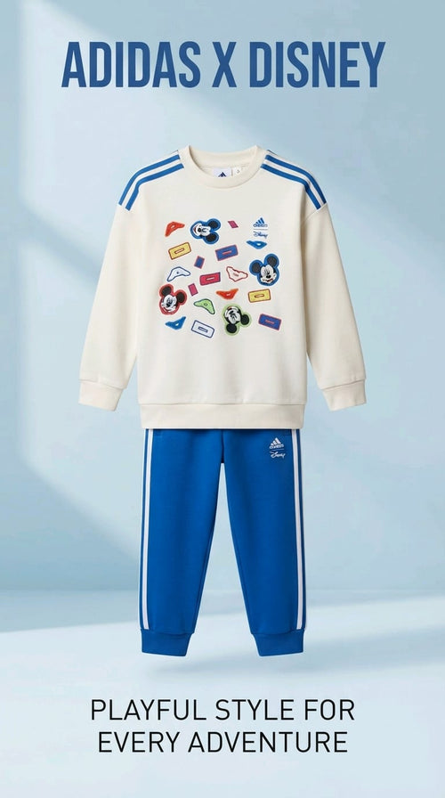 ADIDAS X DISNEY Tuta Mickey Mouse Crew Sweatshirt and Joggers