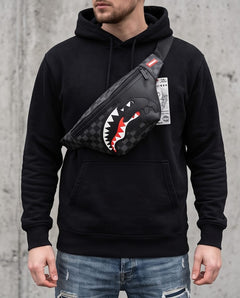 SPRAYGROUND Marsupio Black Cut Out Shark