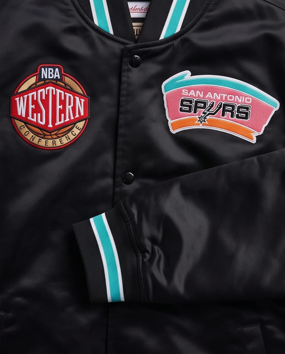Giacca Bomber NFL Jacksonville Jaguars in raso