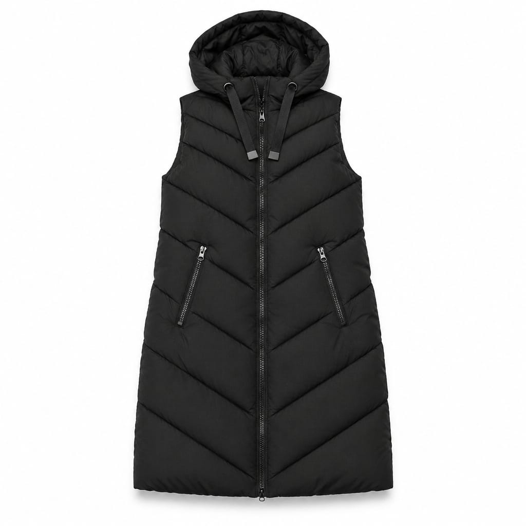 JDY Skylar Gilet Lungo Imbottito