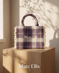 MARC ELLIS Buby check S HANDBAG