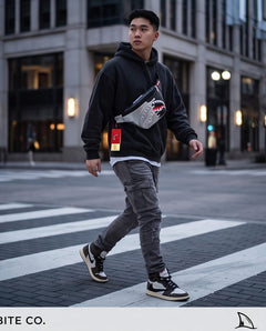SPRAYGROUND Marsupio Shark Split