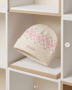 GUESS Berretto Di Lana Lily 4G Jacquard SWTR
