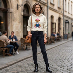 VRSC COUTURE Felpa Hoodie Teddy Bear Street