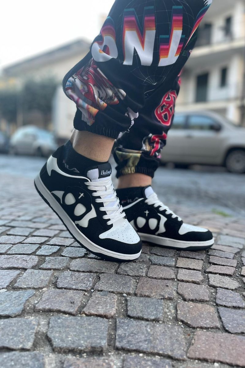 Butnot Sneakers Bicolore Camoscio