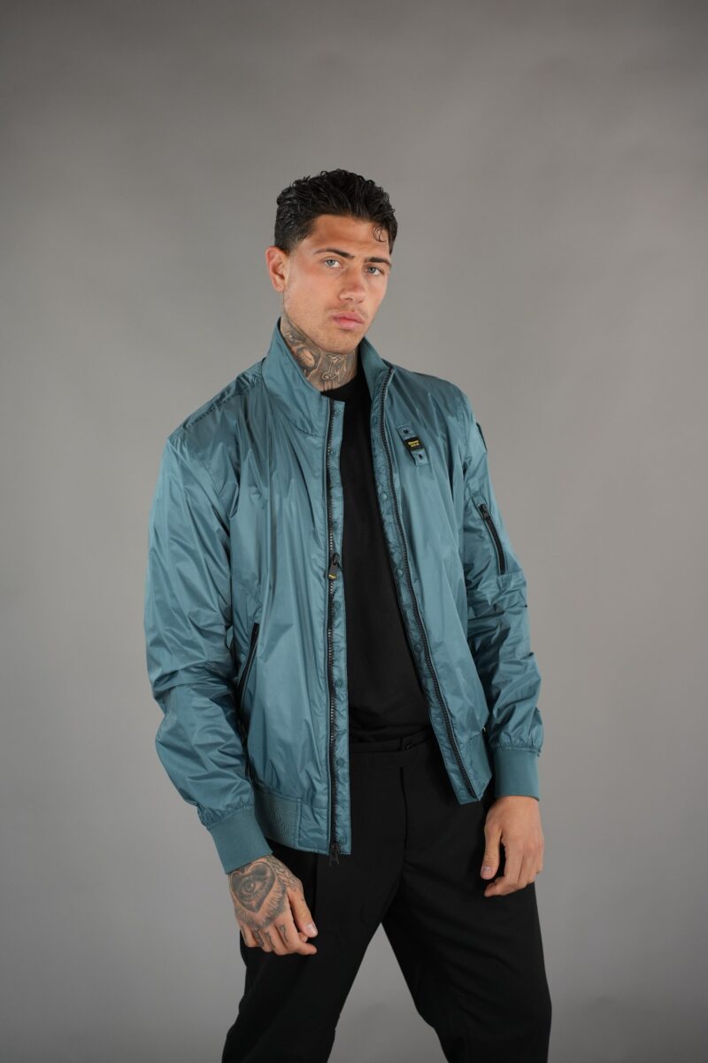 Blauer Giubbino