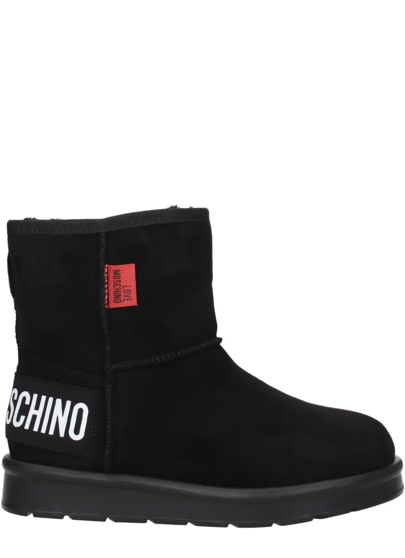 Stivaletto Camoscio Nero