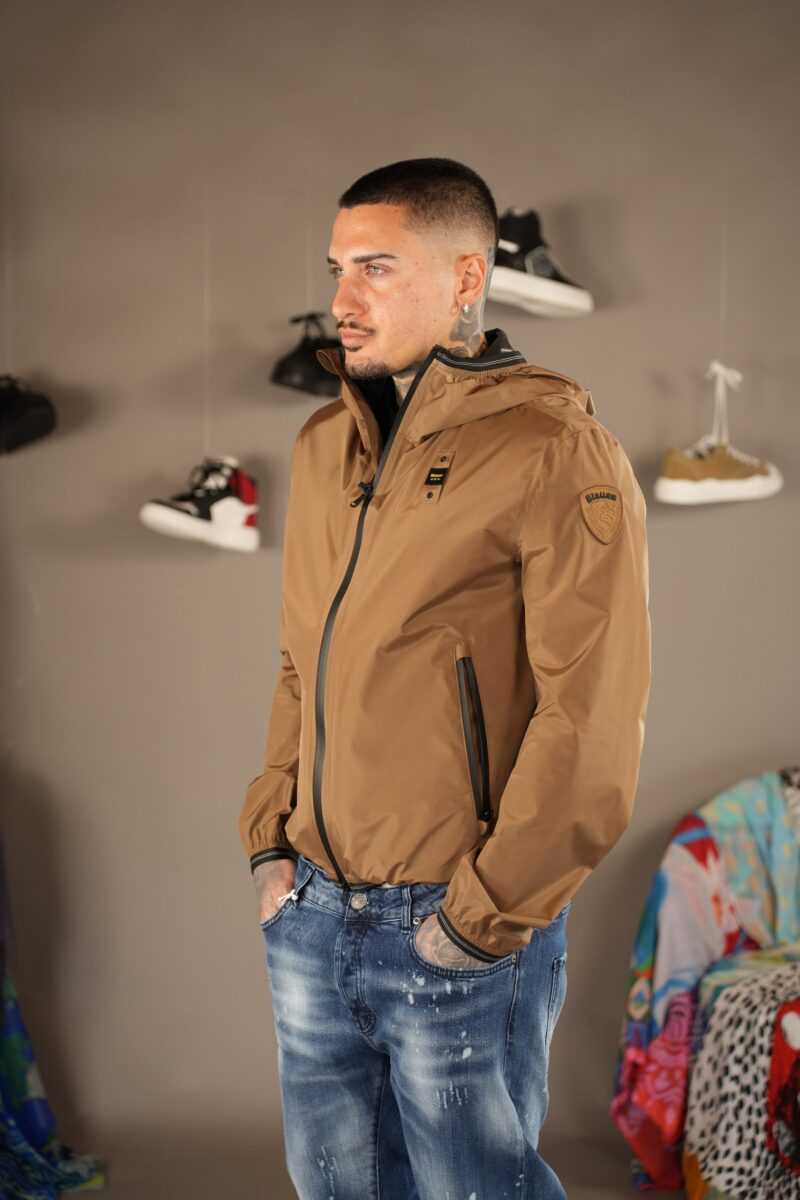 Blauer Giubbino